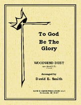 To God Be the Glory Flute and Clarinet Duet cover